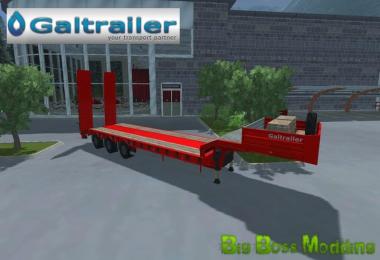 Low Loader Galtrailer Red v1.0