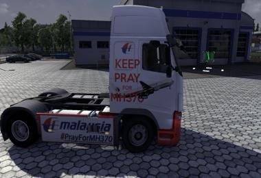 Malaysia Keep Pray Volvo skin