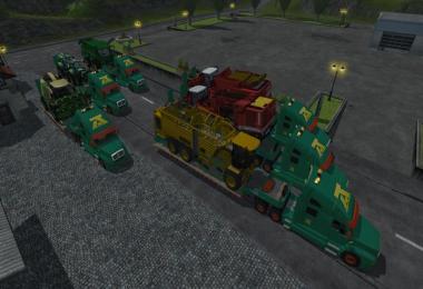 Pack Low Loader Aguas Tenias v1.0