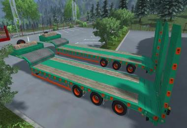 Pack Low Loader Aguas Tenias v1.0