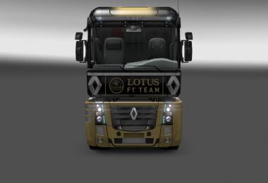 Renault Magnum combo skin Lotus F1