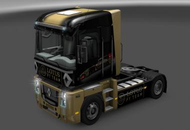 Renault Magnum combo skin Lotus F1