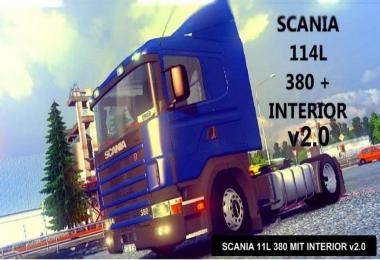 Scania 114L 380 Interior v2.0