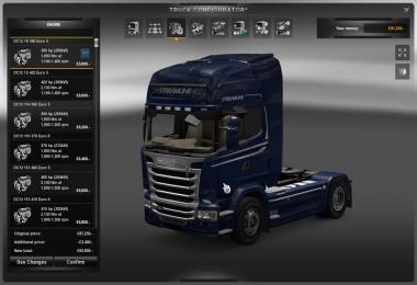 Scania Engine and Gearbox Mod