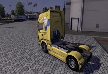 Scania Homer Simpsons Skin