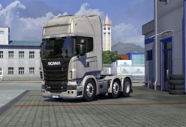 Scania lowered + tinted windows