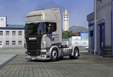 Scania lowered + tinted windows