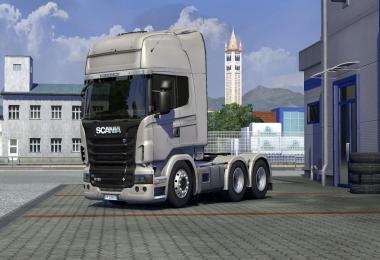 Scania lowered + tinted windows