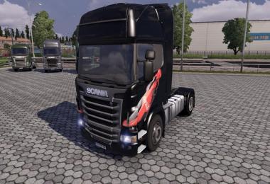 Scania R CocaCola and MezzoMix skins