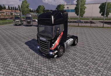 Scania R CocaCola and MezzoMix skins