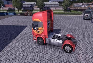 Scania R CocaCola and MezzoMix skins