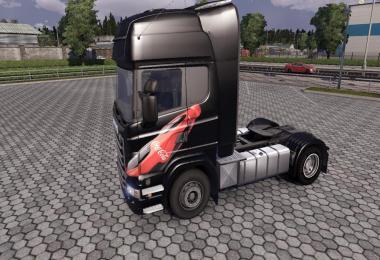 Scania R CocaCola and MezzoMix skins