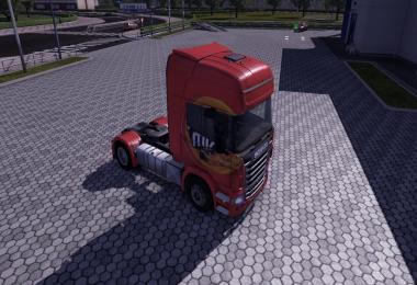 Scania R CocaCola and MezzoMix skins