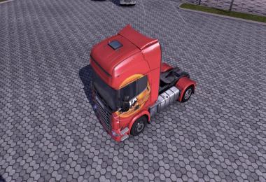 Scania R CocaCola and MezzoMix skins