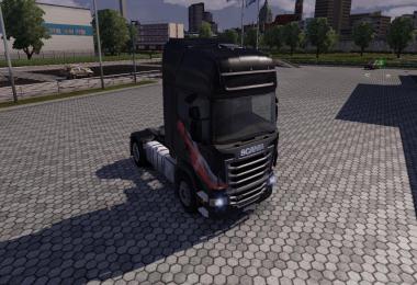 Scania R CocaCola and MezzoMix skins