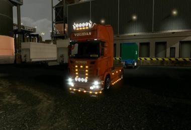 Scania R open pipe for 1.9.22