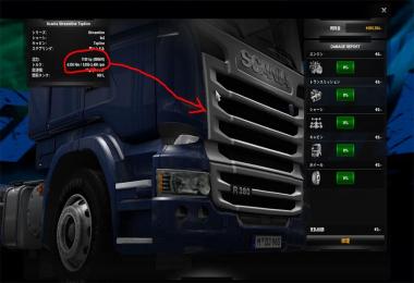 Scania Streamline 1180HP Engine & Unlock Original 6×2 6×4