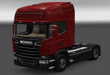 Scania Streamline gray chassis