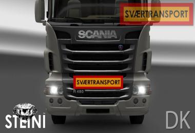 Scania Svaertransport (DK) Sign