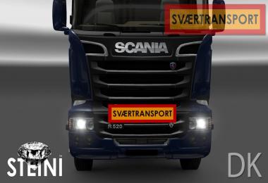 Scania Svaertransport (DK) Sign