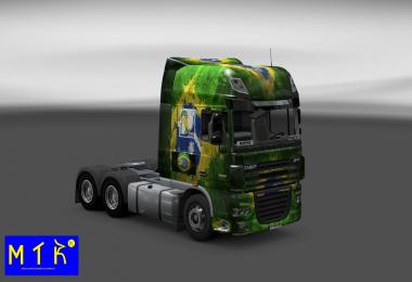 Skin DAF XF Brasil 2014