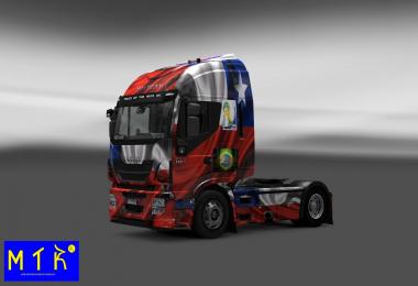 Skin Iveco Hi-Way Chile Copa 2014