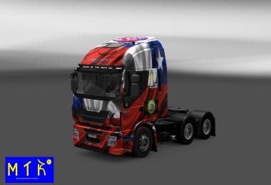 Skin Iveco Hi-Way Chile Copa 2014