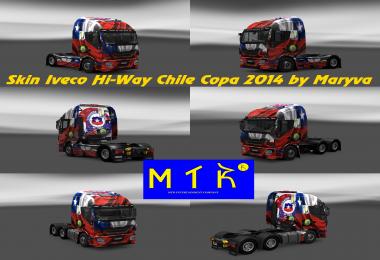 Skin Iveco Hi-Way Chile Copa 2014