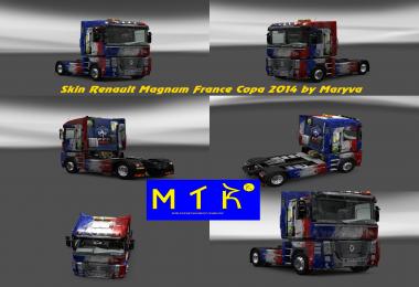 Skin Renault Magnum France Copa 2014