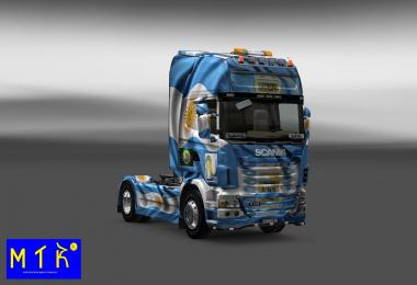 Skin Scania Argentina Copa 2014