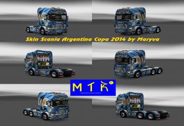 Skin Scania Argentina Copa 2014