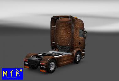 Skin Scania Cat 3D and Ferrugem