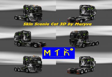 Skin Scania Cat 3D and Ferrugem