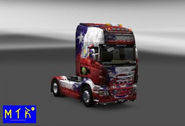 Skin Scania Chile Copa 2014