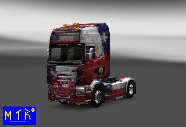 Skin Scania Chile Copa 2014