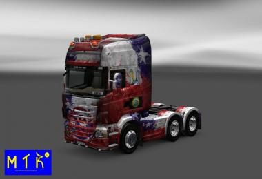 Skin Scania Chile Copa 2014