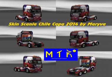 Skin Scania Chile Copa 2014