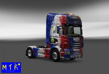 Skin Scania France Copa 2014