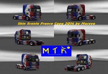 Skin Scania France Copa 2014