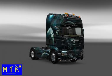 Skin Scania Space Scene V2