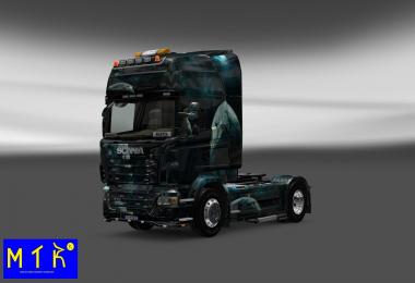 Skin Scania Space Scene V2