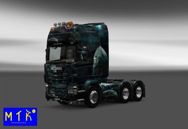 Skin Scania Space Scene V2