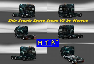 Skin Scania Space Scene V2