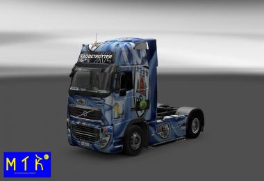 Skin Volvo FH 16 Uruguay Copa 2014