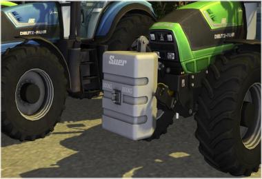 Suer 800kg weights Pack v1.0