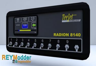 Teejet controller Radion 8140 v1.0