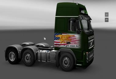 Volvo FH 2009 Military Cargo Skin