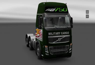 Volvo FH 2009 Military Cargo Skin