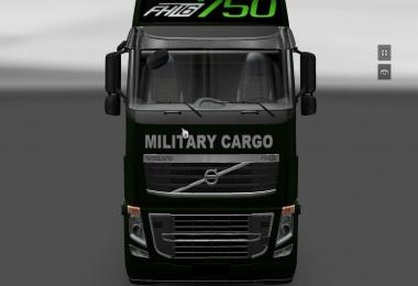 Volvo FH 2009 Military Cargo Skin