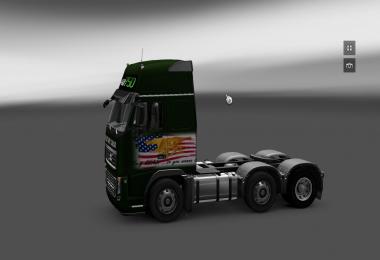 Volvo FH 2009 Military Cargo Skin